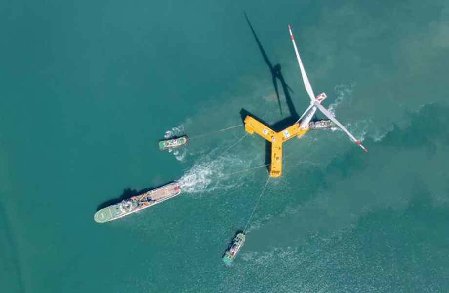 深遠海漂浮式風電項目